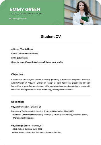 Modern CV