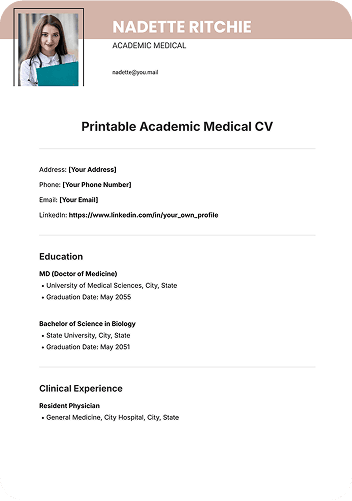 Modern CV
