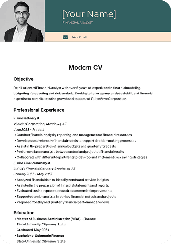 Modern CV